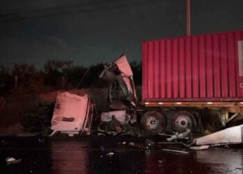 Fatal accidente en carretera de Marín, Nuevo León deja un trailero sin vida