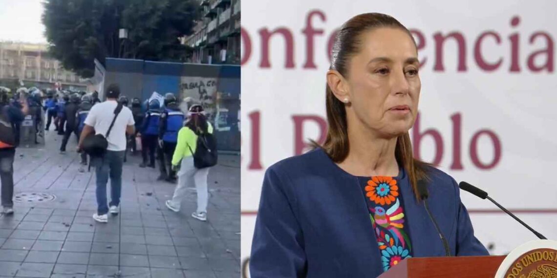 Fiscalía de la CDMX indagará a los responsables de los disturbios en la marcha de la “Generación Z”