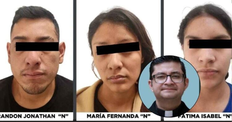 Fiscalía del Edomex ejecuta orden de aprehensión contra 3 presuntos implicados en el homicidio del sacerdote, Ernesto Hernández Vilchis