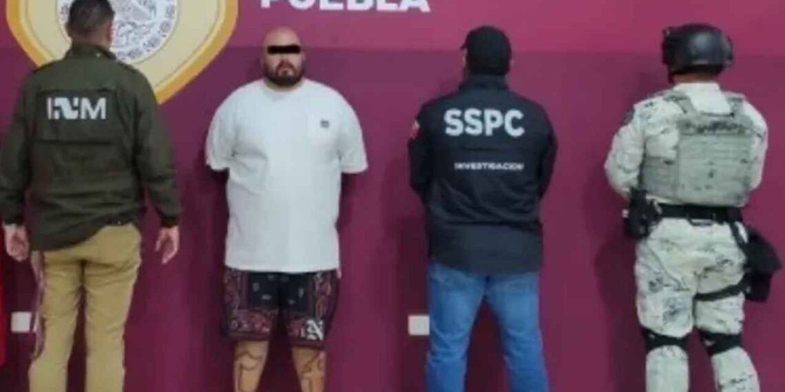 Prófugo buscado por el FBI es detenido tras operativo en Puebla