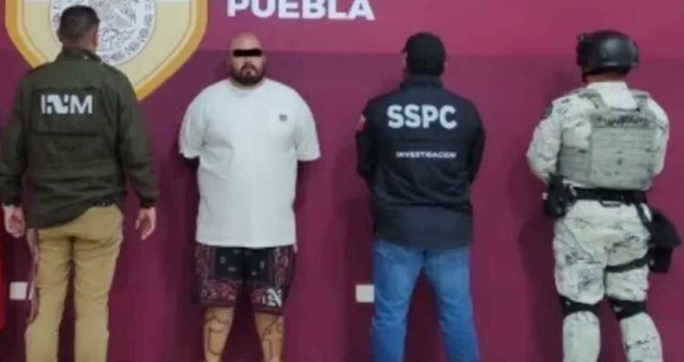 Prófugo buscado por el FBI es detenido tras operativo en Puebla