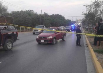 Fuerte accidente en la carretera a Reynosa en Juárez, NL deja un muerto