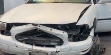 choque automóvil camioneta Matamoros