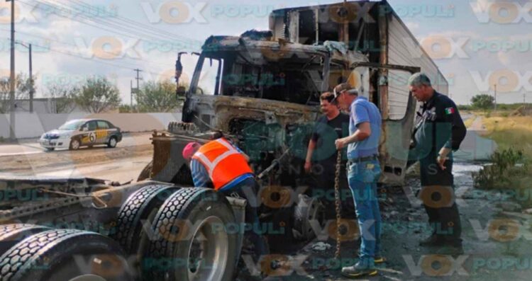 tráiler llamas Reynosa