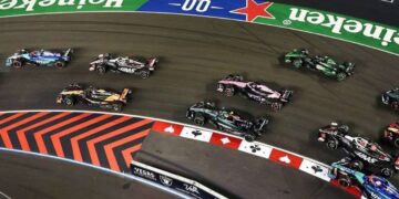 GP de Las Vegas inicia con alerta por lluvias y riesgo de inundaciones