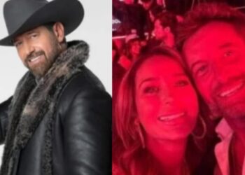 Gabriel Soto da su versión de su foto con su ex, Geraldine Bazán