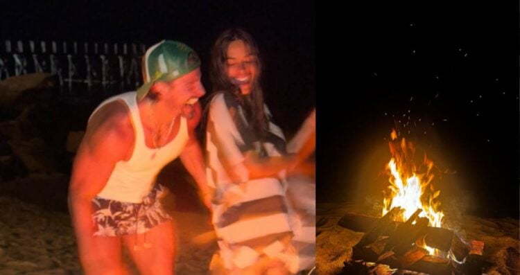 Galilea Montijo disfrutó de una escapada romántica en la playa con su novio Isaac Moreno