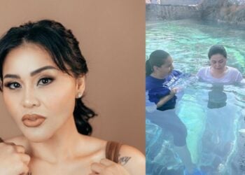 Gomita comparte emotivo bautizo y agradece el apoyo de su madre