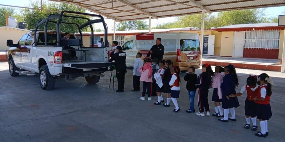 Guardia Estatal de Género realiza taller de prevención en escuela de Ciudad Victoria, Tamaulipas