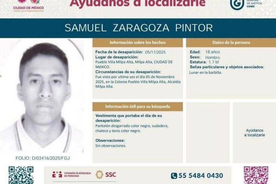 Hallan enterrado en su propio hogar al joven desaparecido en la CDMX