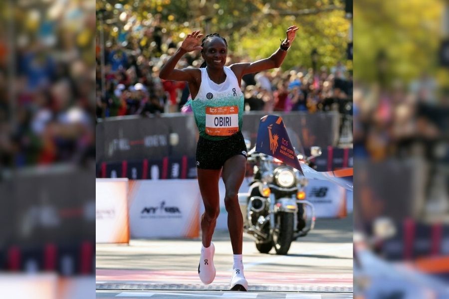 Hellen Obiri récord Maratón