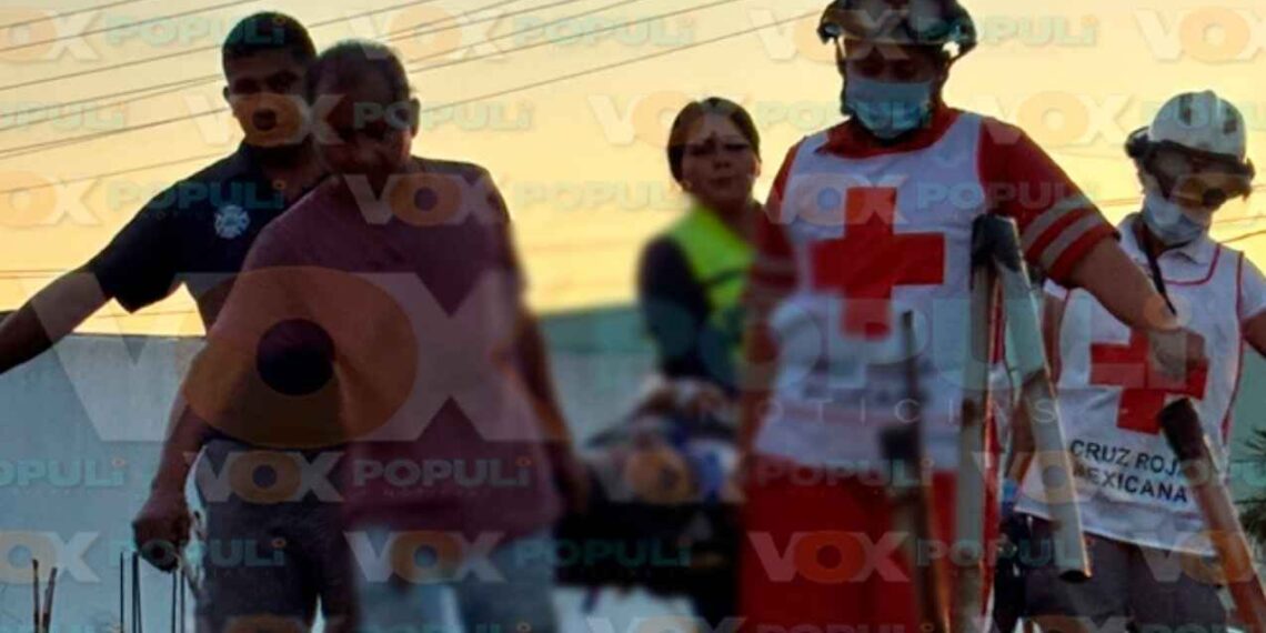 Hombre de la tercera edad cae de azotea mientras retiraba un extractor en Cd. Madero Tamaulipas