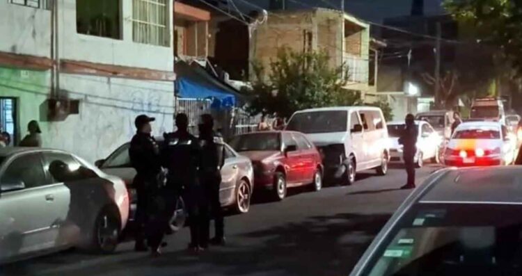 Hombres heridos en Guadalajara