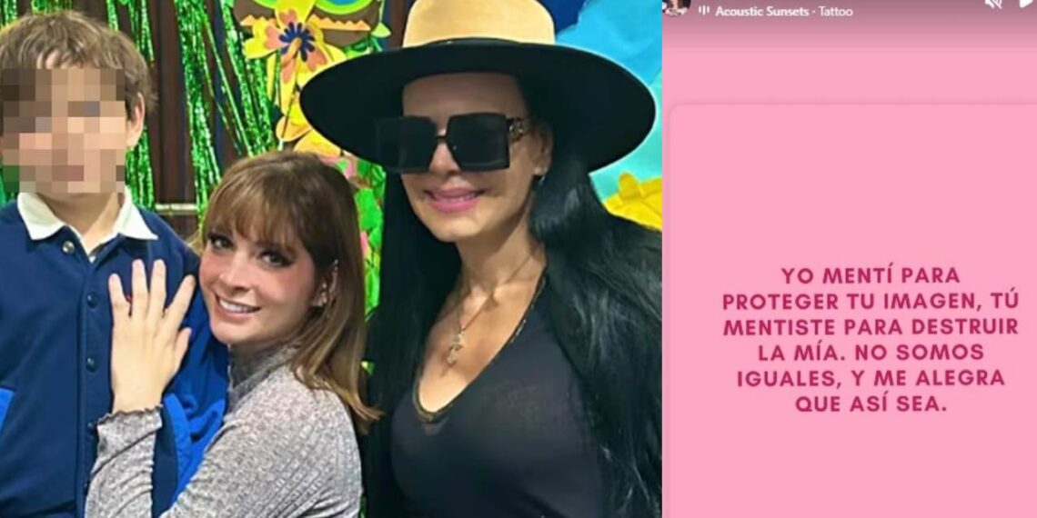 Imelda Garza Tuñón responde a escándalo con Maribel Guardia No somos iguales