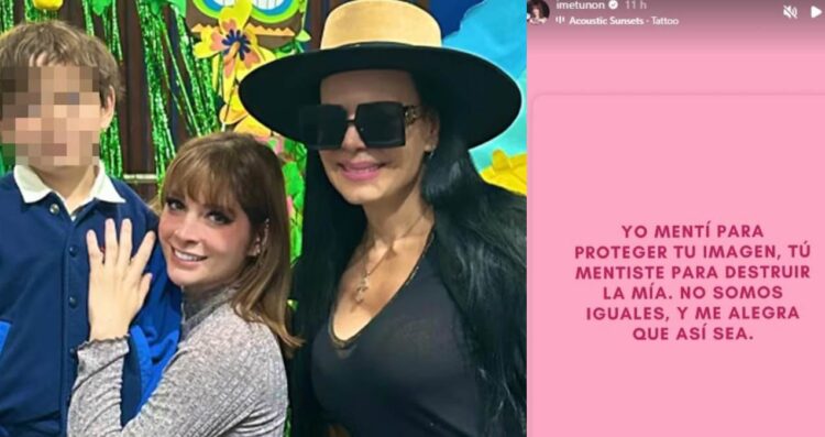 Imelda Garza Tuñón responde a escándalo con Maribel Guardia No somos iguales