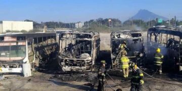 Incendio en García