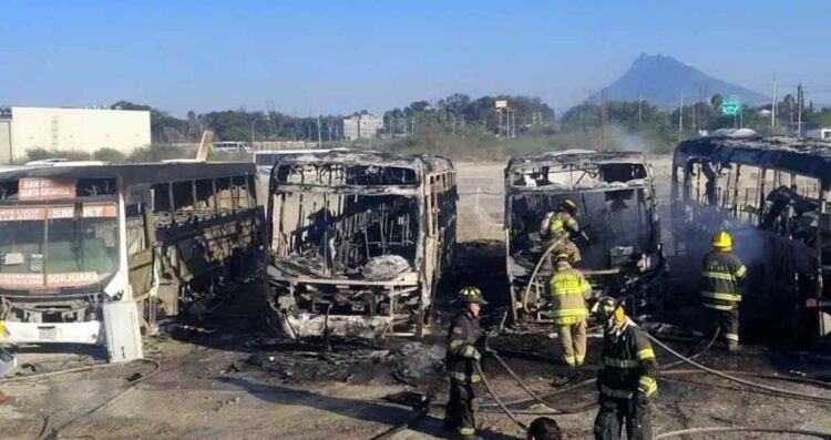Incendio en García