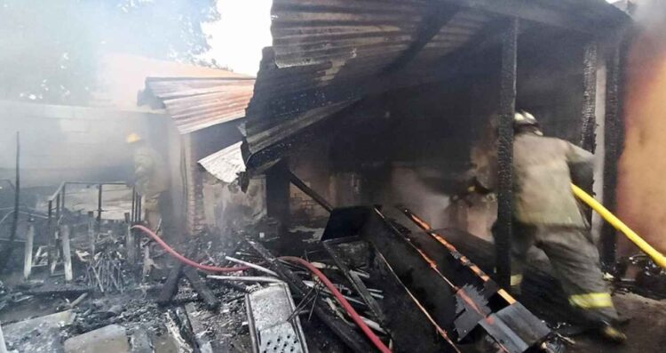 Incendio en Nuevo Laredo