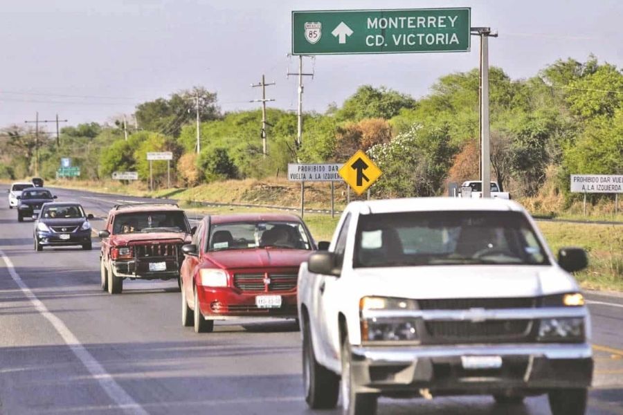 Incrementará el flujo vehicular en carreteras de Tamaulipas hasta un 50 por ciento debido a fiestas decembrinas