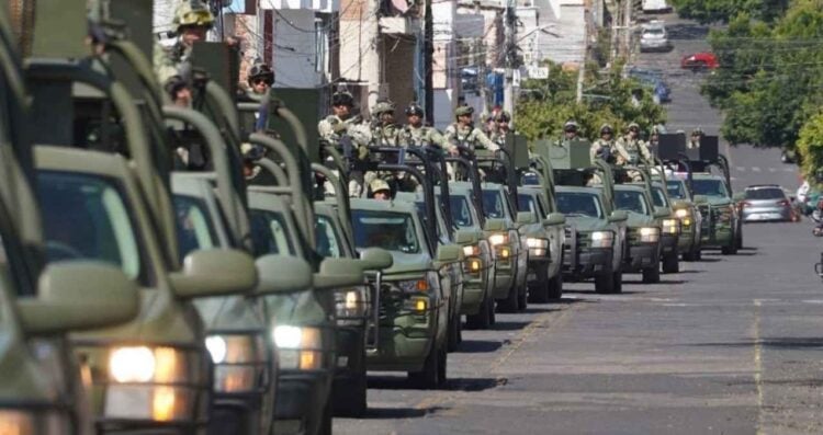 Ejército Mexicano Guardia Nacional Michoacán