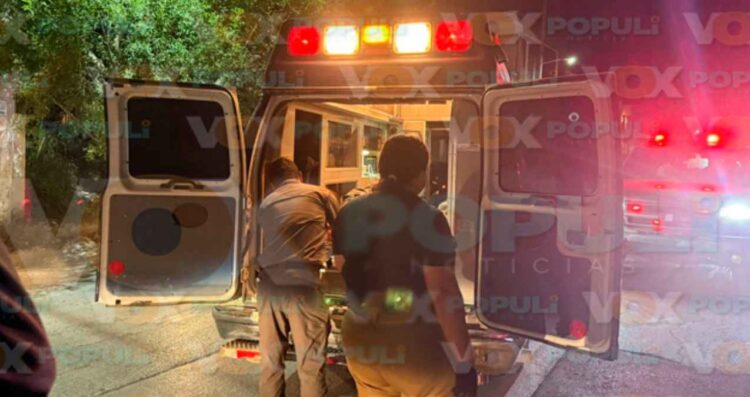 Joven accidente en Matamoros