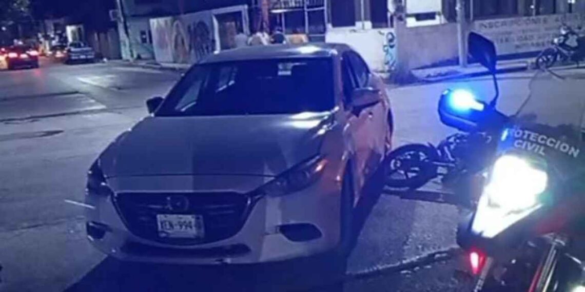 joven estudiante colisión El Mante