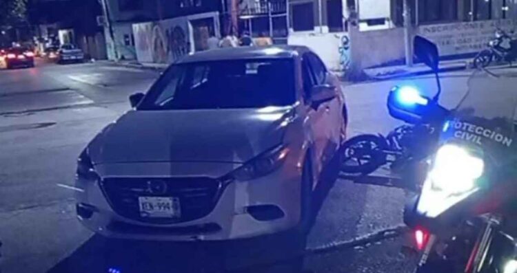 joven estudiante colisión El Mante