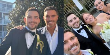 Julián Gil celebra con emoción la boda de su hijo
