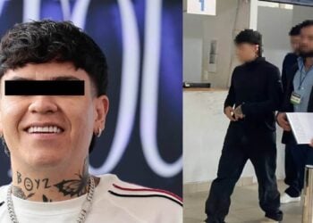 Junior H asiste al Ministerio Público por apología del delito tras su presentación en Zapopan