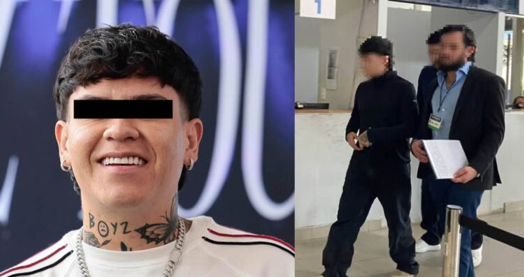 Junior H asiste al Ministerio Público por apología del delito tras su presentación en Zapopan