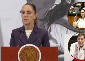 “La derecha busca volver a la violencia”, responde Claudia Sheinbaum tras la disputa entre Lilly Téllez y Gerardo Noroña