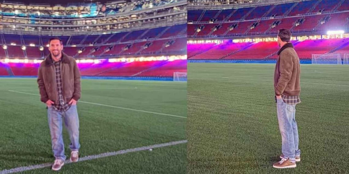 Lionel Messi regresa al Camp Nou y emociona a los fans