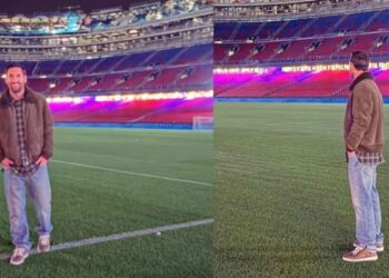 Lionel Messi regresa al Camp Nou y emociona a los fans
