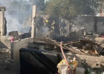 Madre detenida tras incendiar vivienda con sus hijas adentro en Saltillo