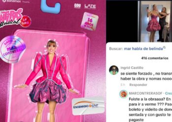 Mar Contreras responde a las críticas por su papel en Mentiras, el musical