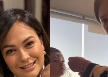 Mariana Echeverría relata angustiante momento cuando su hijo casi se ahoga