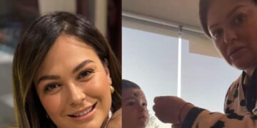 Mariana Echeverría relata angustiante momento cuando su hijo casi se ahoga