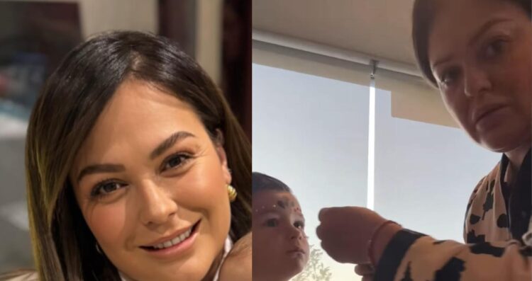 Mariana Echeverría relata angustiante momento cuando su hijo casi se ahoga
