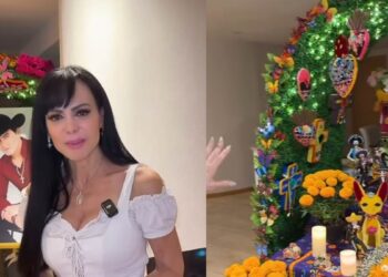 Maribel Guardia honra a su hijo Julián con emotivo altar
