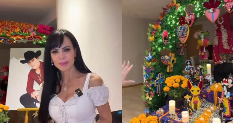Maribel Guardia honra a su hijo Julián con emotivo altar
