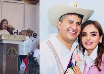 “Me voy a seguir conduciendo con transparencia”: Grecia Quiroz, viuda de Carlos Manzo, en su primer discurso como alcaldesa de Uruapan, Michoacán