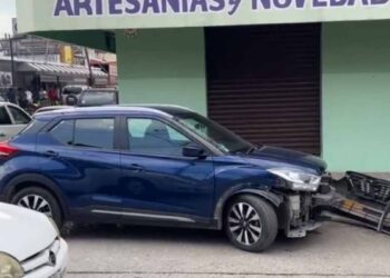 Motociclista choca en El Mante