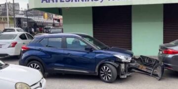 Motociclista choca en El Mante