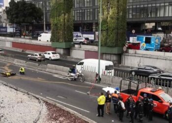 motociclista Tizapán accidente