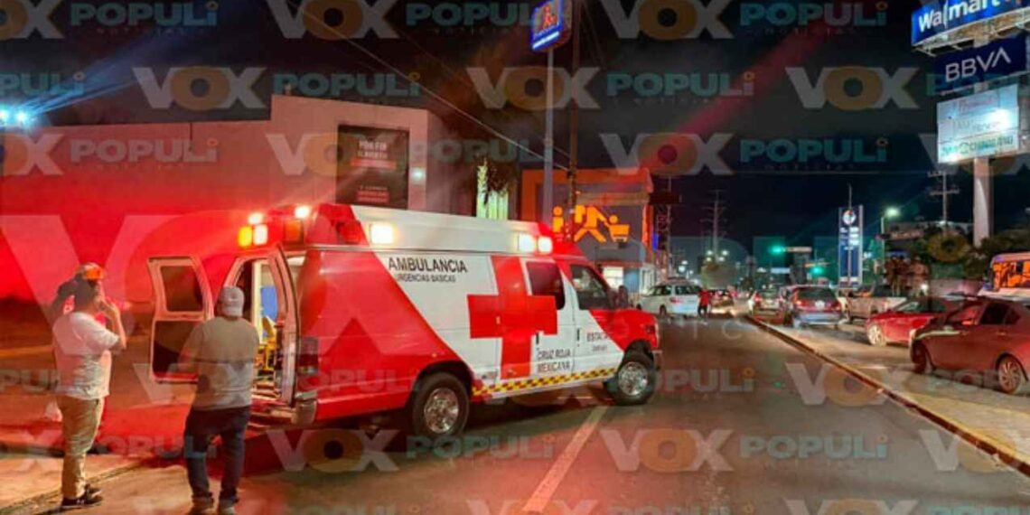 motociclista Madero choque múltiple