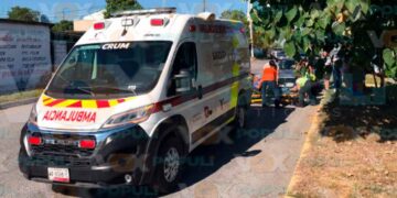 Motociclistas terminan en el hospital en Victoria
