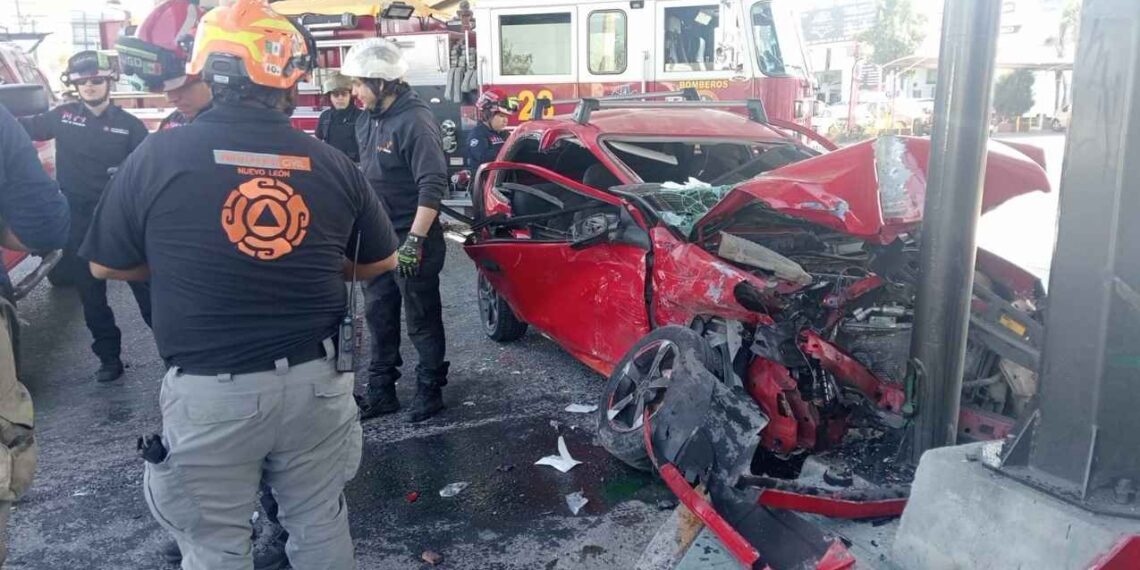 automovilista patrulla Monterrey