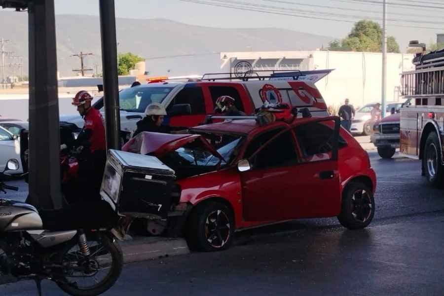 automovilista patrulla Monterrey