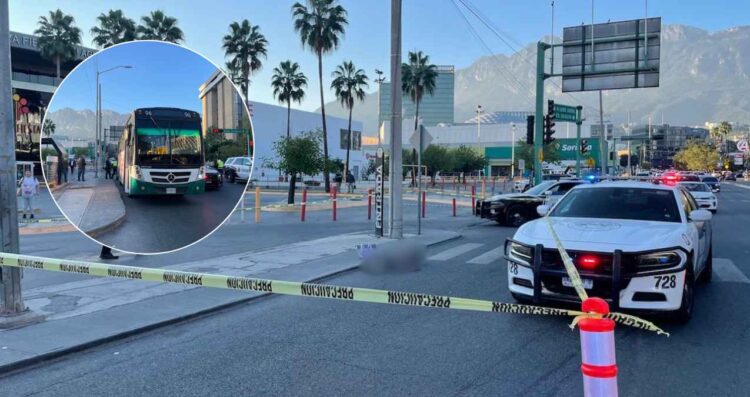 Mujer cae de camión urbano en avenida San Agustín de San Pedro y resulta lesionada