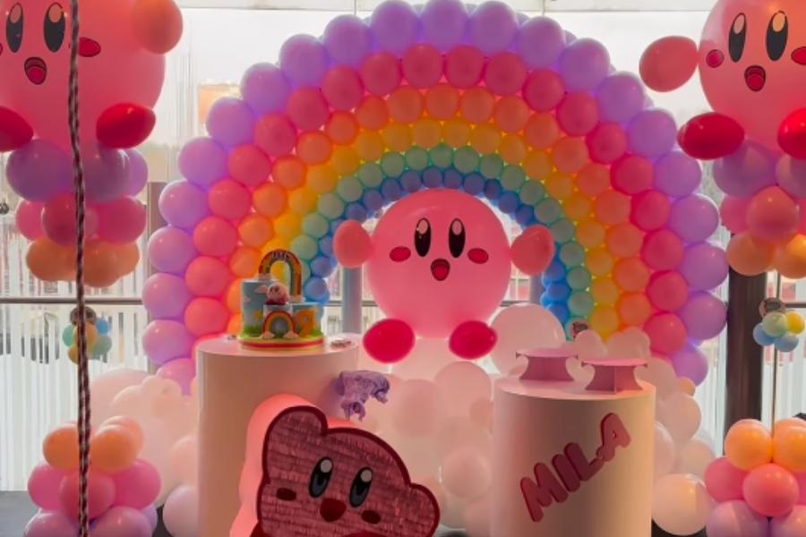 Natália Subtil celebra el cumpleaños de su hija Mila 2